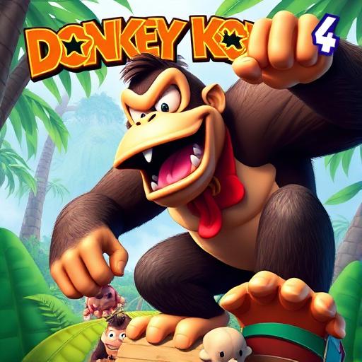 Donkey Kong 64 game cover