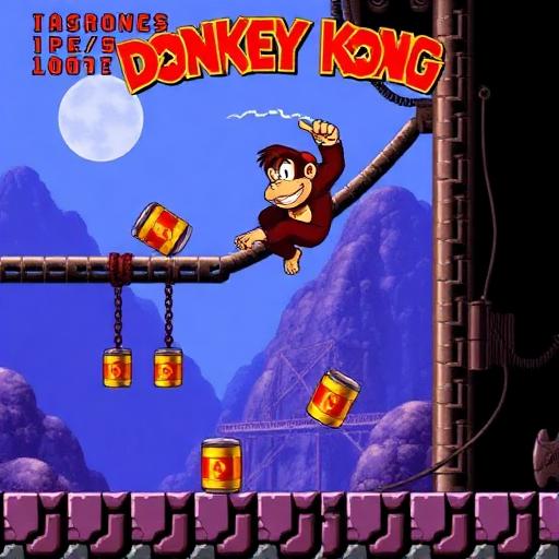 Donkey Kong game cover