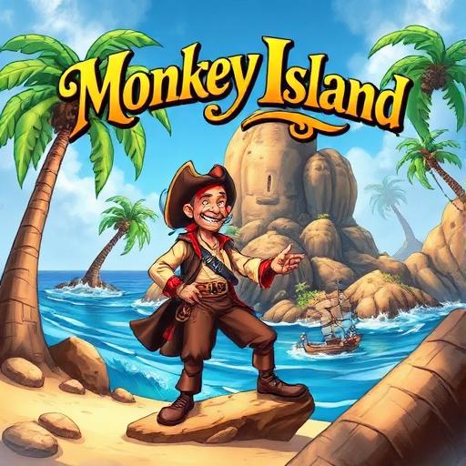 The Secret of Monkey Island game cover