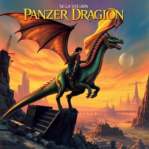 Panzer Dragoon Saga game cover