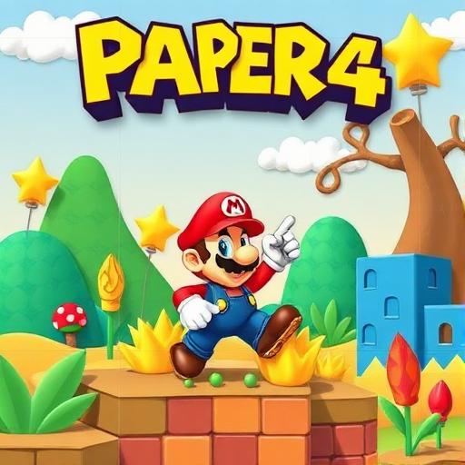 Paper Mario game cover