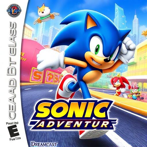 Sonic Adventure game cover