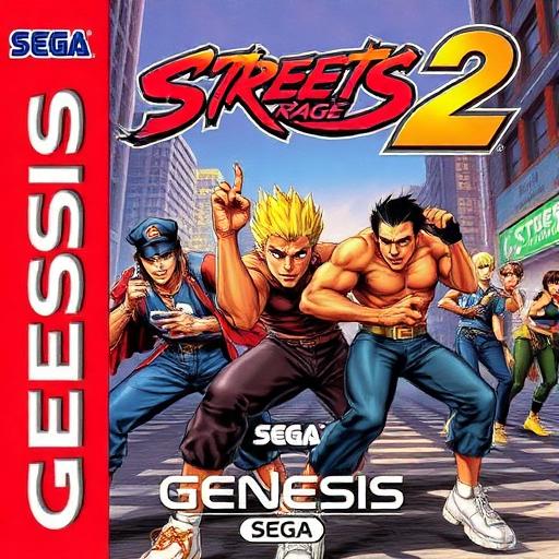 Streets of Rage 2 game cover